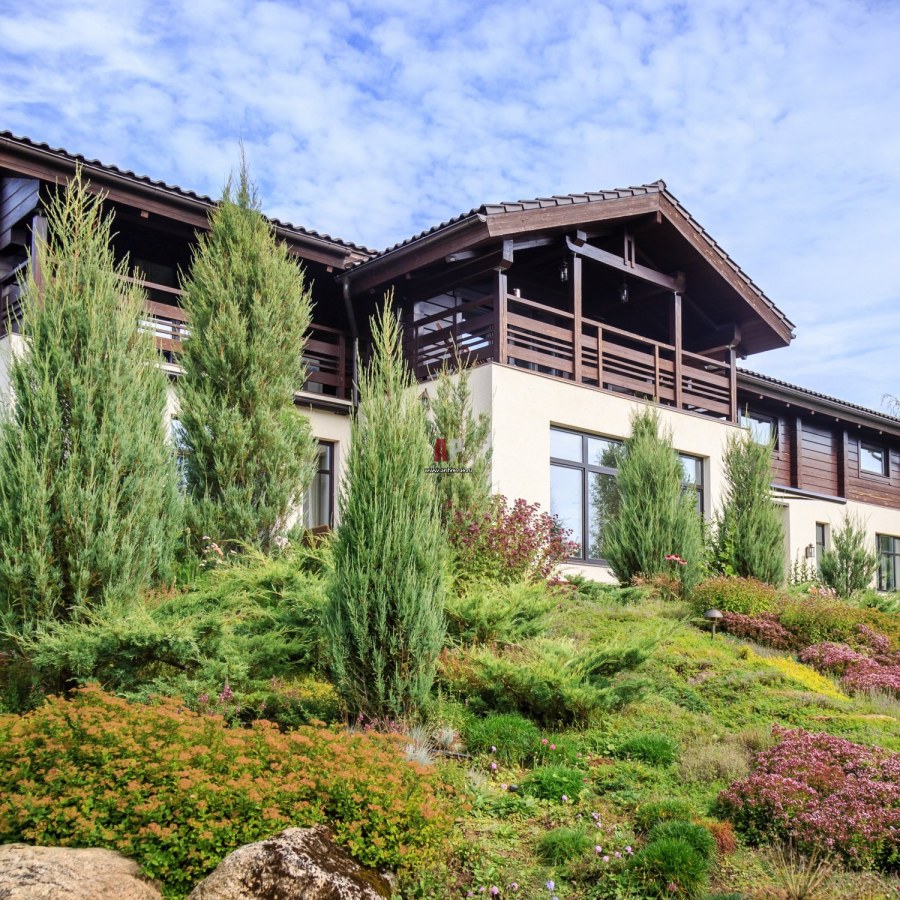 Ландшафт в стиле Шале