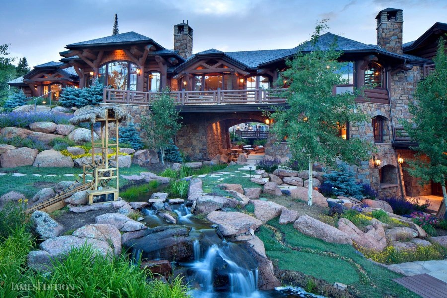 Ландшафт в стиле Шале