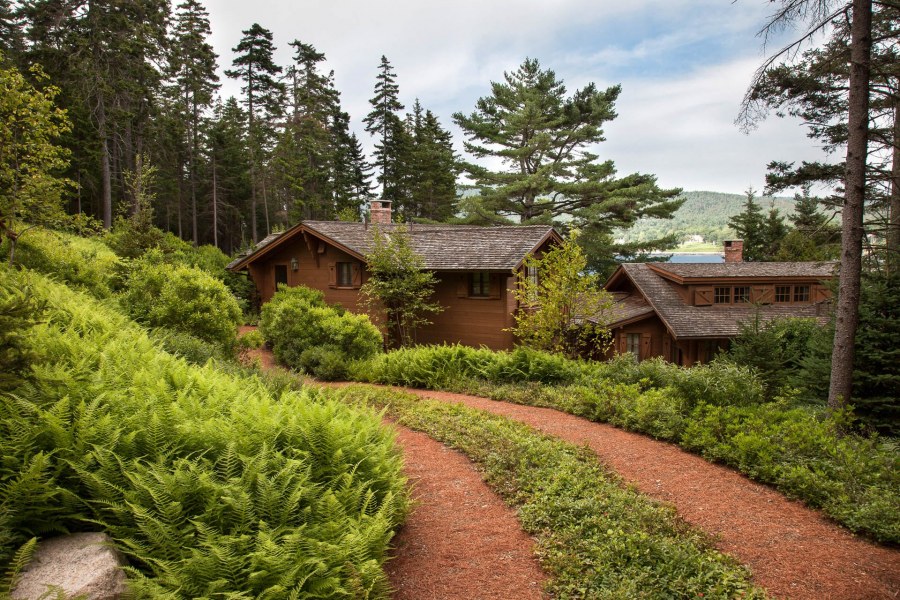 Сад Шале ландшафт