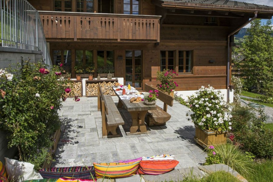 Шале сад дизайнера