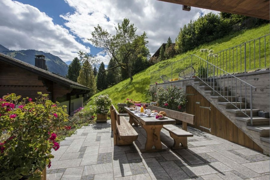 Сад Шале ландшафт