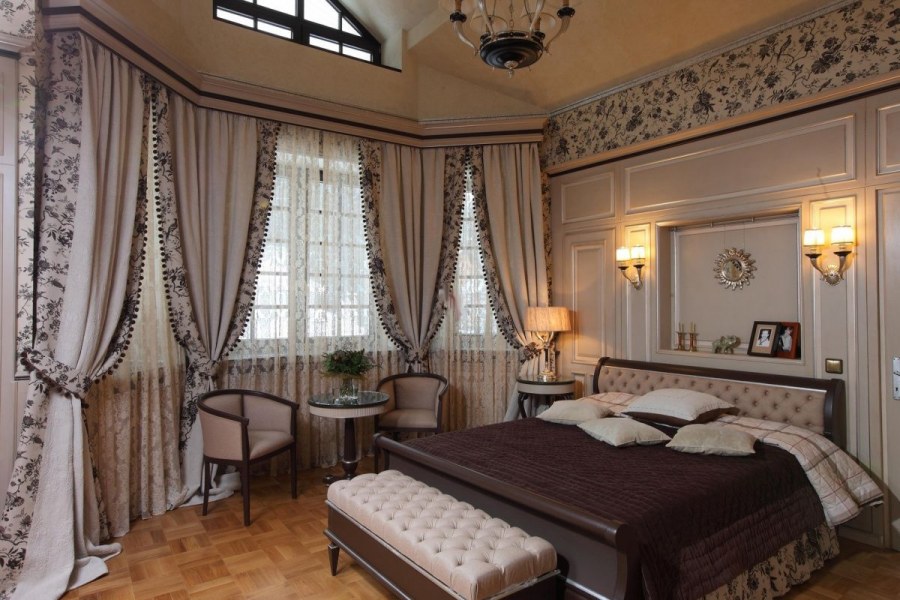 Стиль Ампир в интерьере гостиной