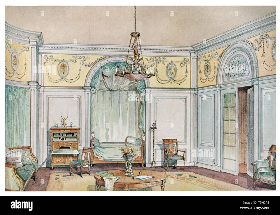 Интерьеры Ампир 18 19 века старинных усадеб в России