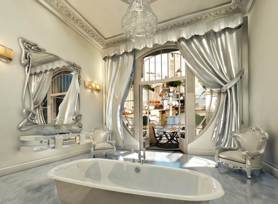 Неорококо в интерьере