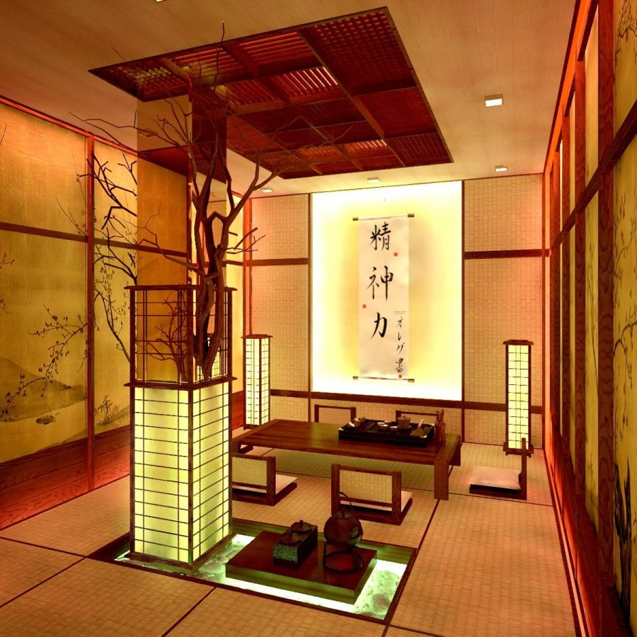 Комната в японском стиле