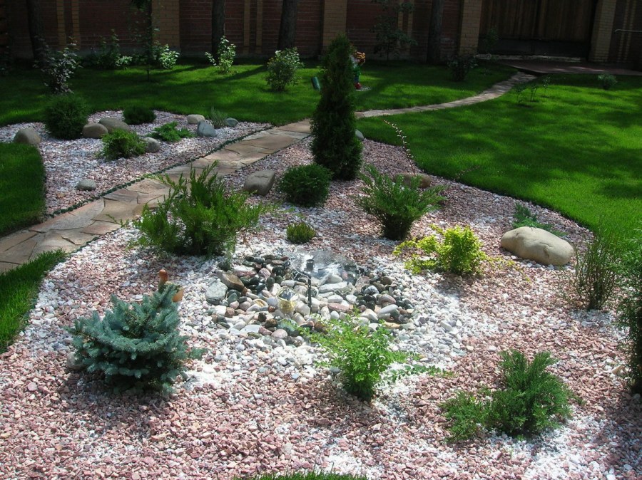 Гравийный рокарий