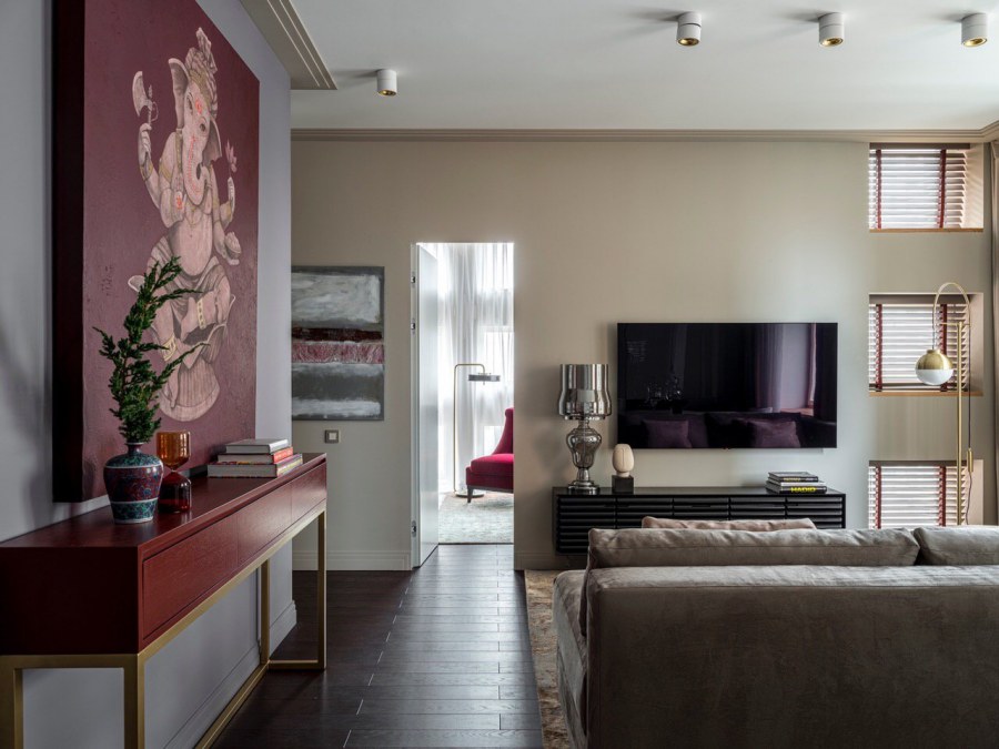 Современный интерьер с Марсалом