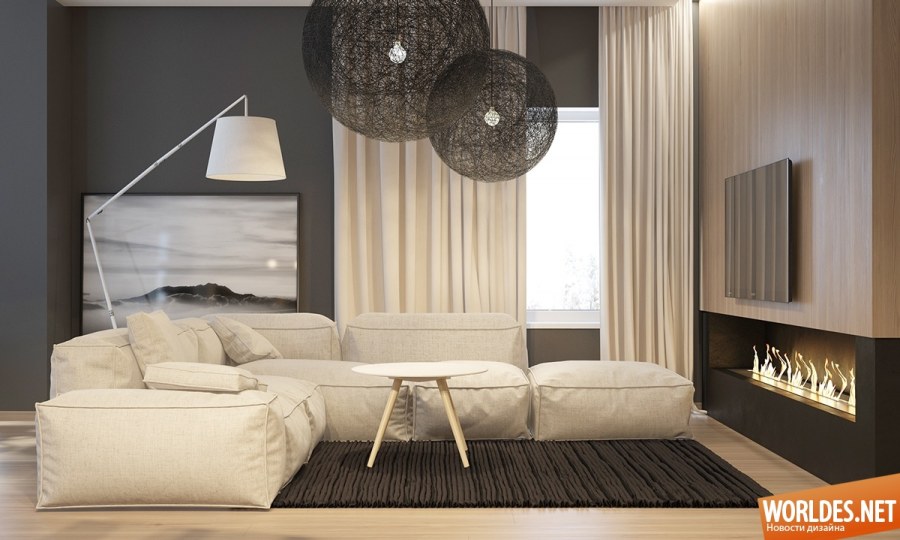 Интерьер в нейтральных тонах