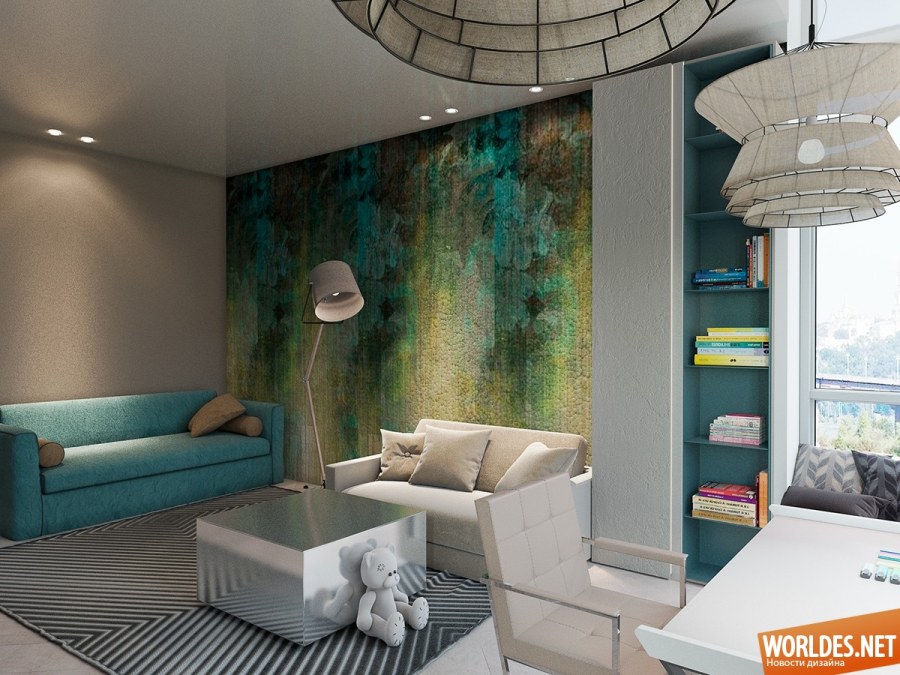 Комната в нейтральных тонах