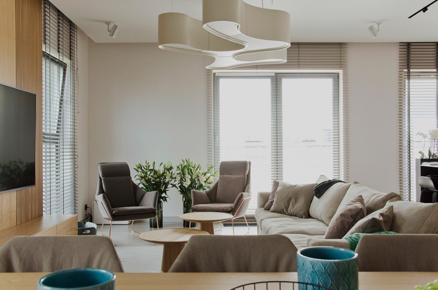 Спокойный интерьер квартиры