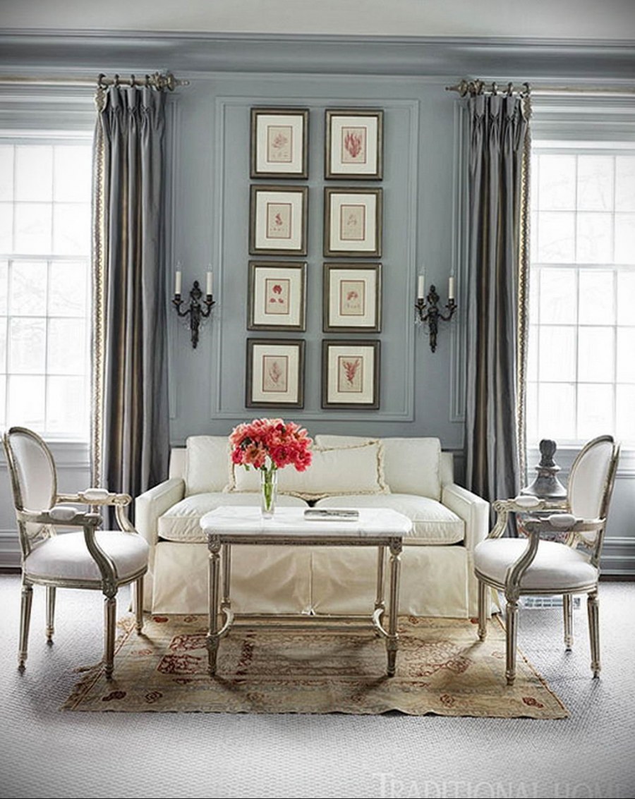 Французский серый цвет в интерьере