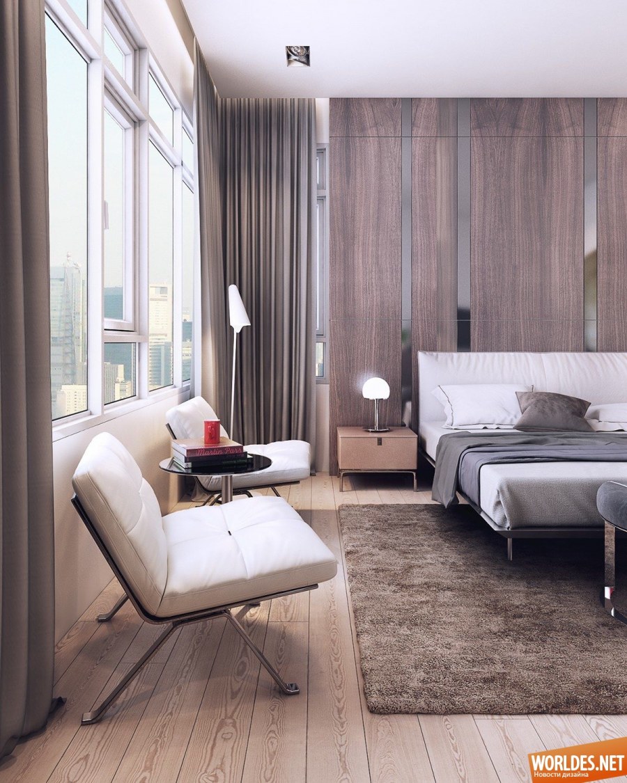 Комната в спокойных тонах