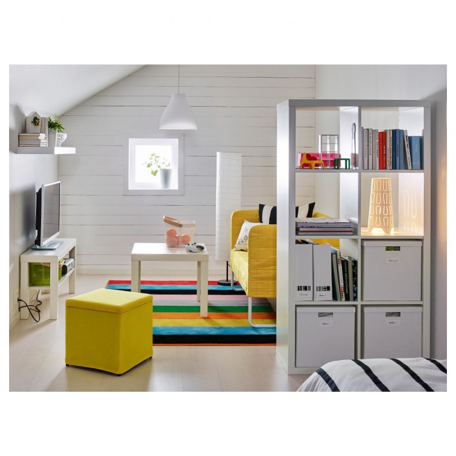 Икеа стеллаж каллакс белый