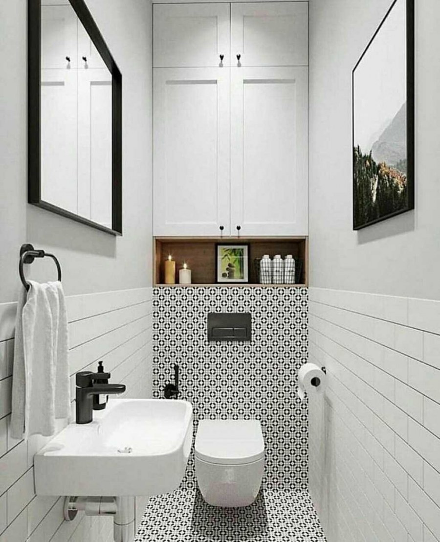 Интерьер совмещенного санузла