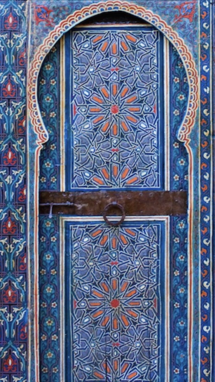 Двери в марокканском стиле