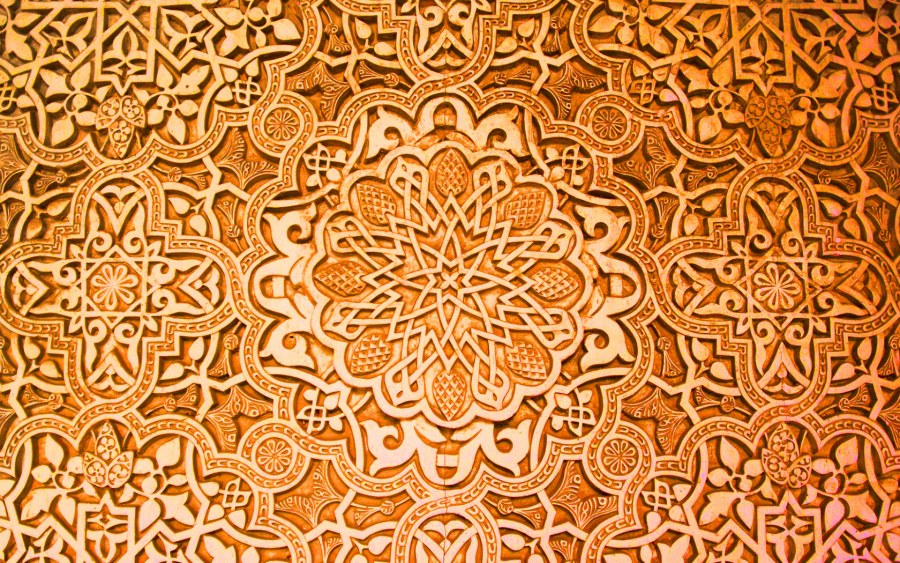 Арабеска сложный Восточный орнамент