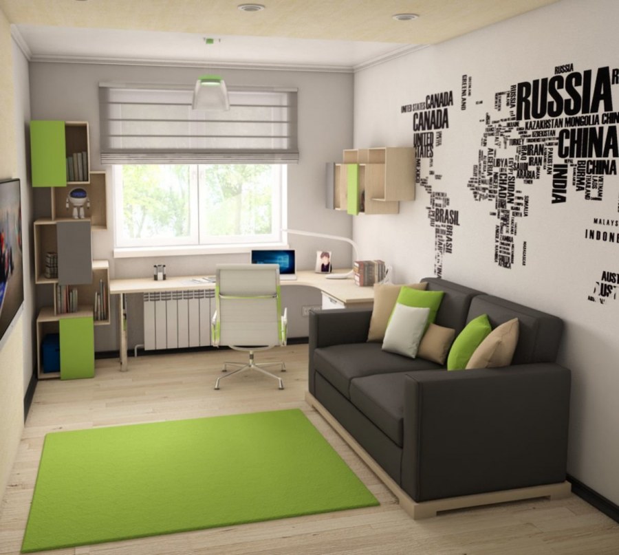 Комната для подростка мальчика