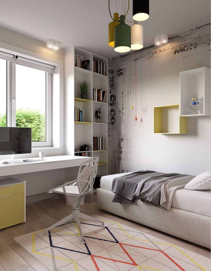 Интерьер комнаты для подростка