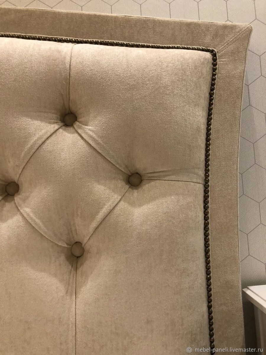 Спинка с каретной стяжкой