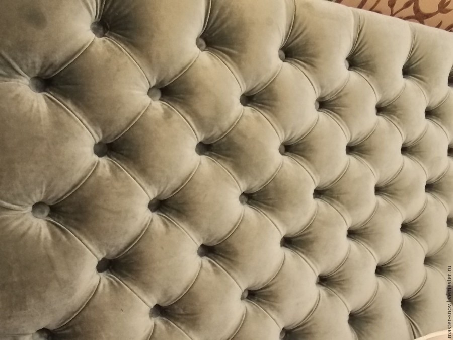 Изголовье кровати капитоне