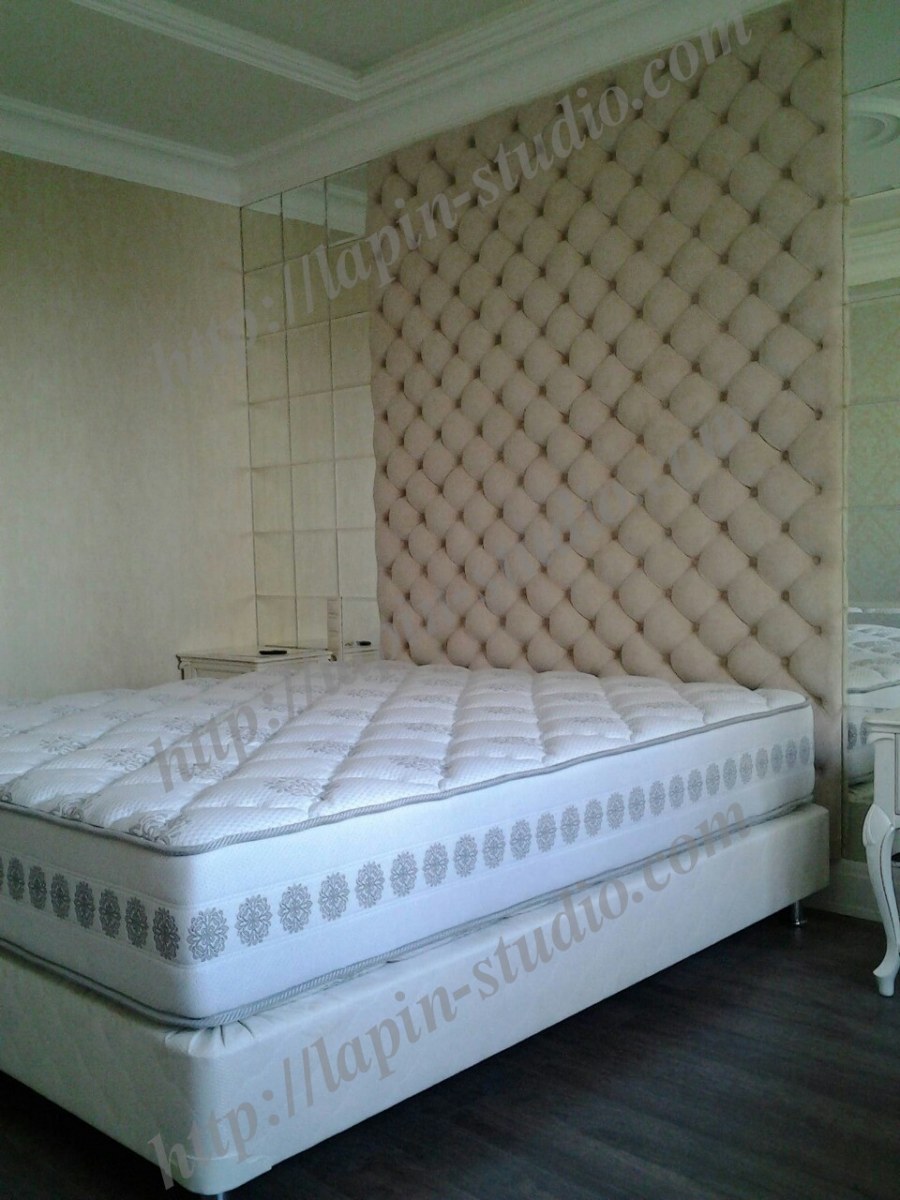 Кровать Шарлотта каретная стяжка