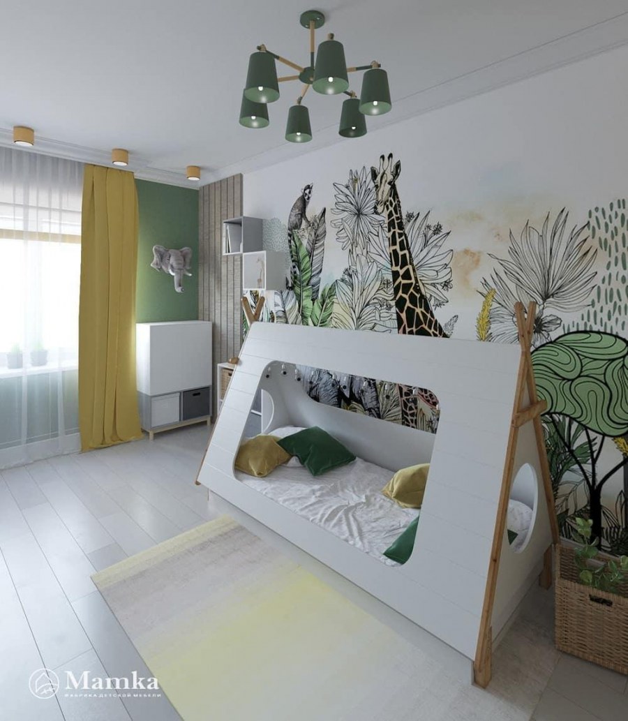 Спальня совмещенная с детской