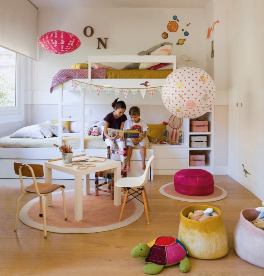 Интерьер детской для двоих