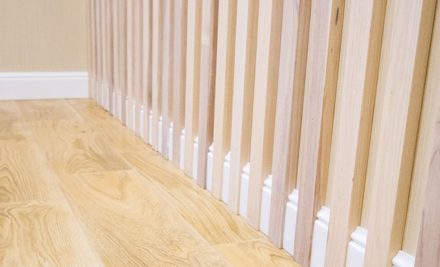 Рейки и плинтус