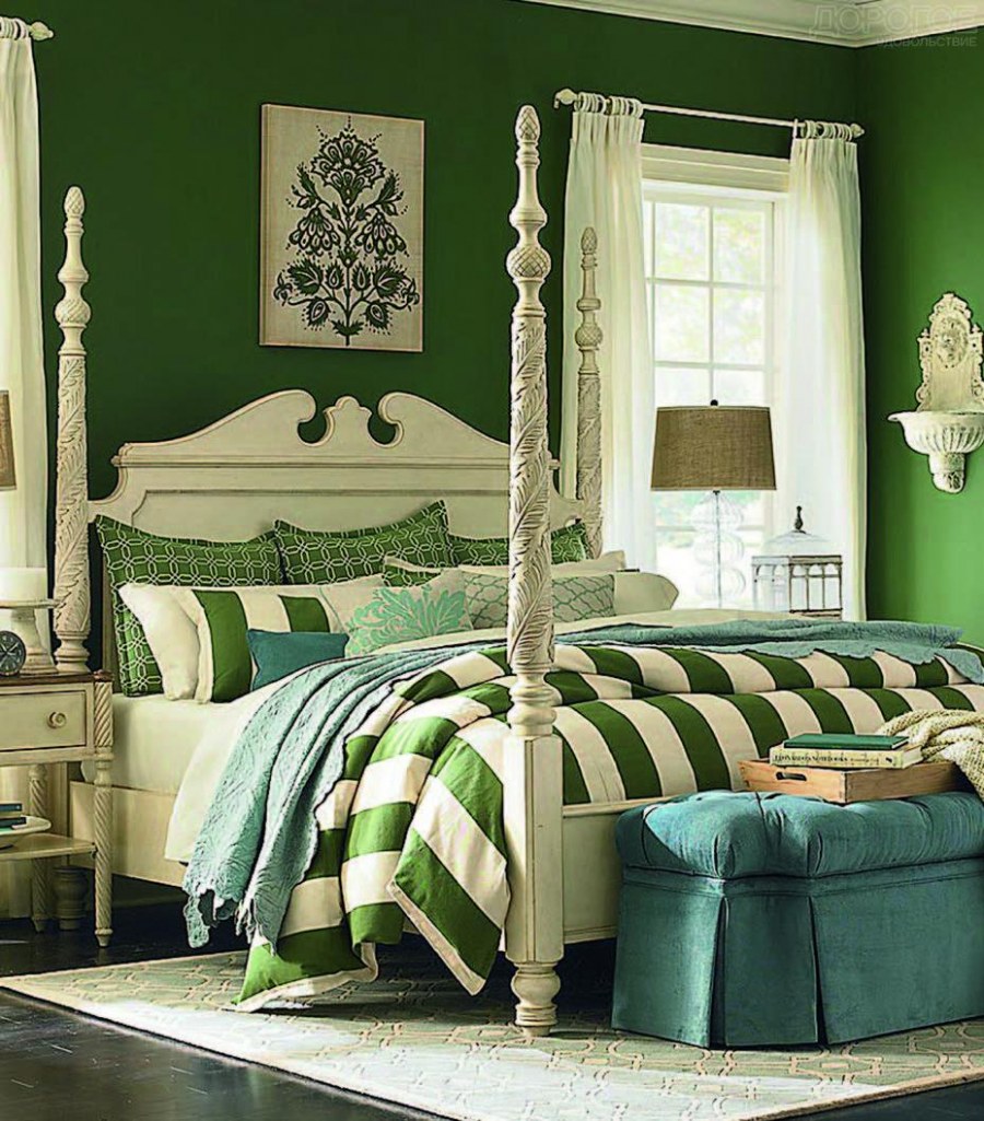 Интерьер комнаты спальни