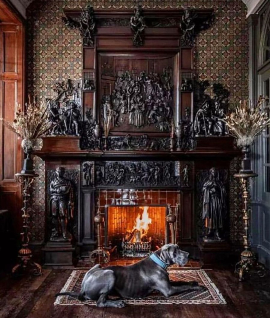 Викторианская Готика гостиная