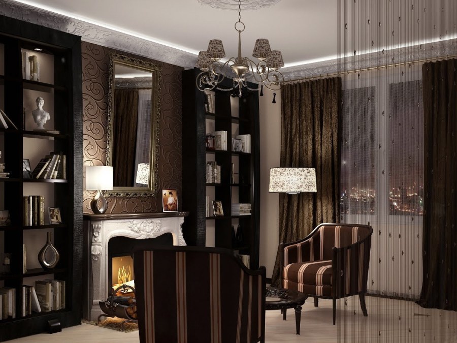 Гостиные в готическом стиле