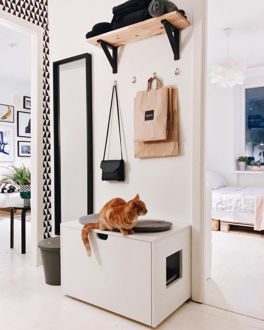 Прихожая икеа в интерьере