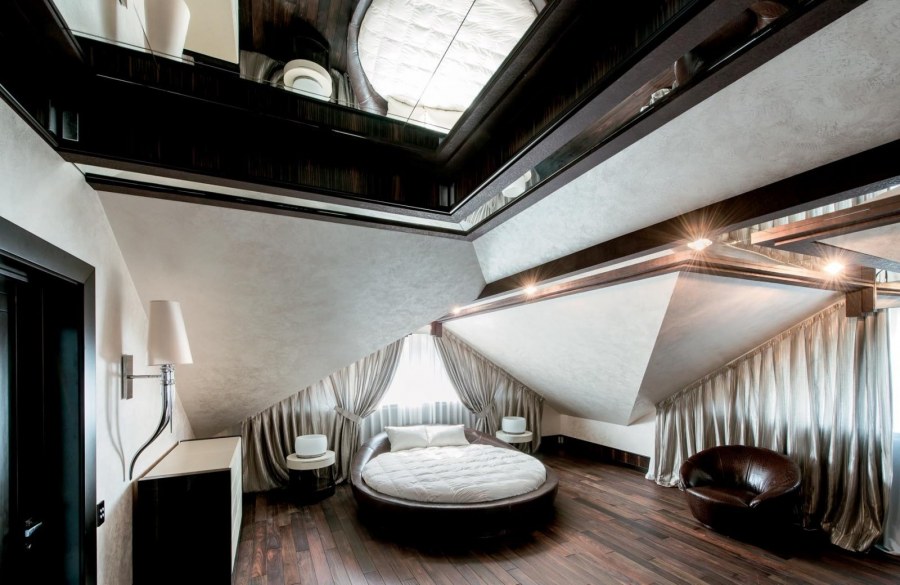 Мансарда в стиле арт деко