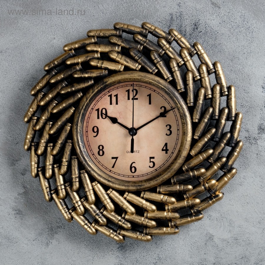 Брутальные настенные часы
