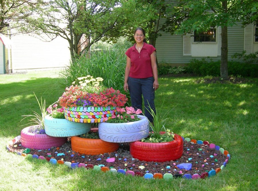 Цветочные клумбы