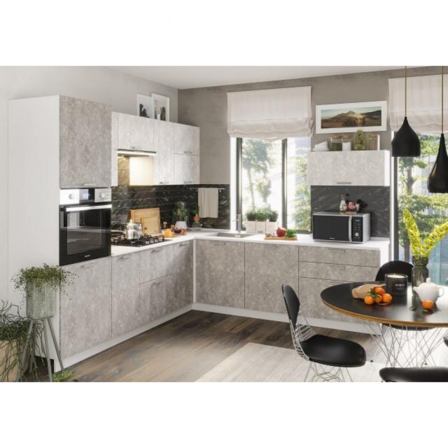 Стендмебель бетон снежный