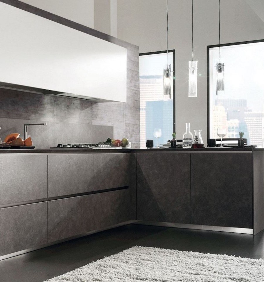 Кухня Egger Stone Grey