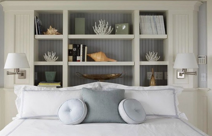 Стеллаж в спальню