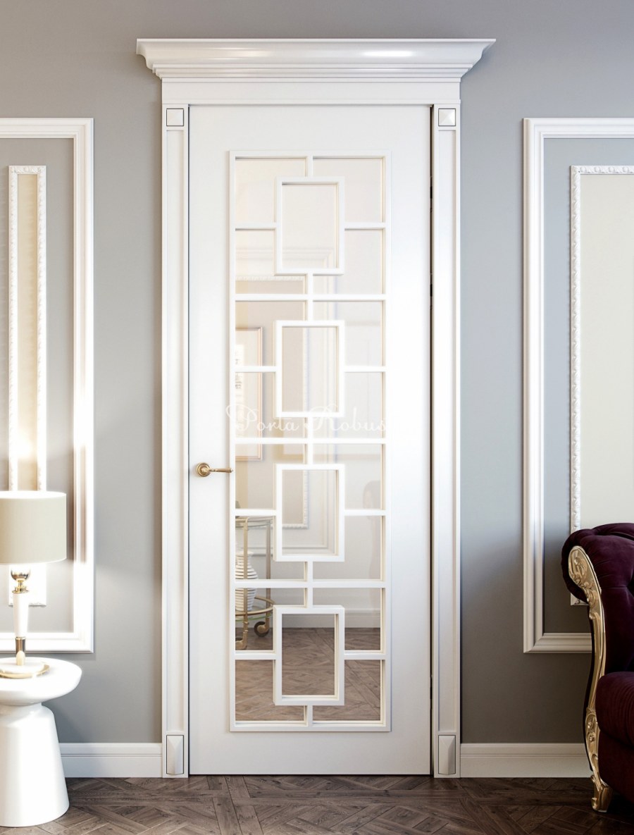 Межкомнатные двери ясень бисквит Текона