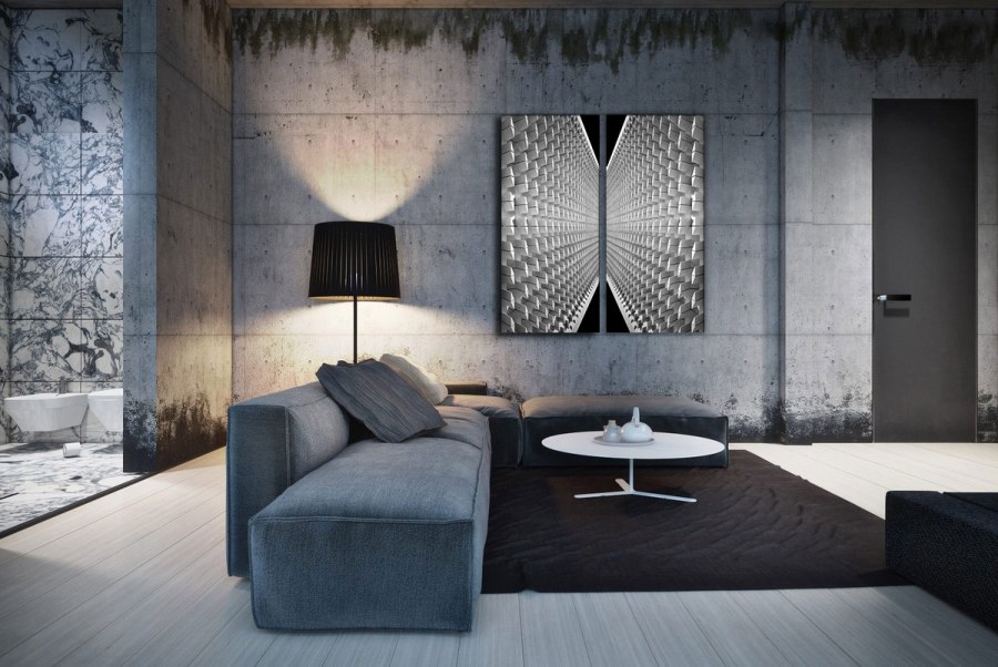 Бетон лофт грей LM 9342