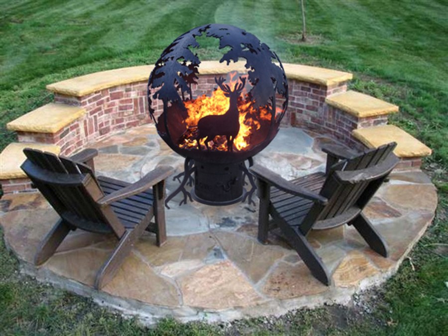 Костровая чаша мангал барбекю