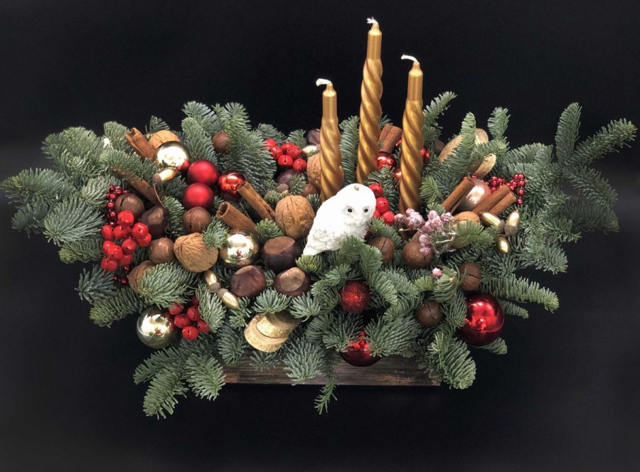 Подсвечник новогодний