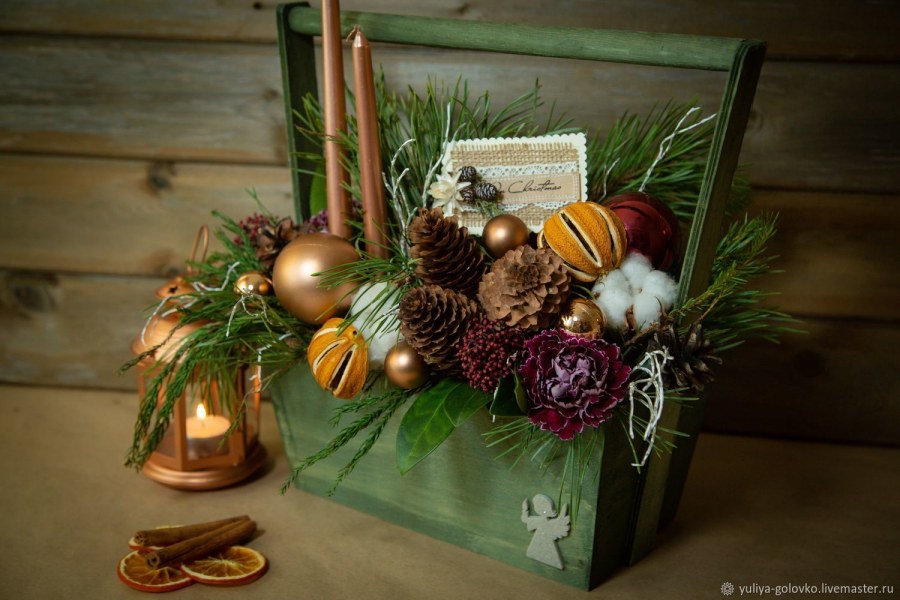 Новогодние композиции на стол