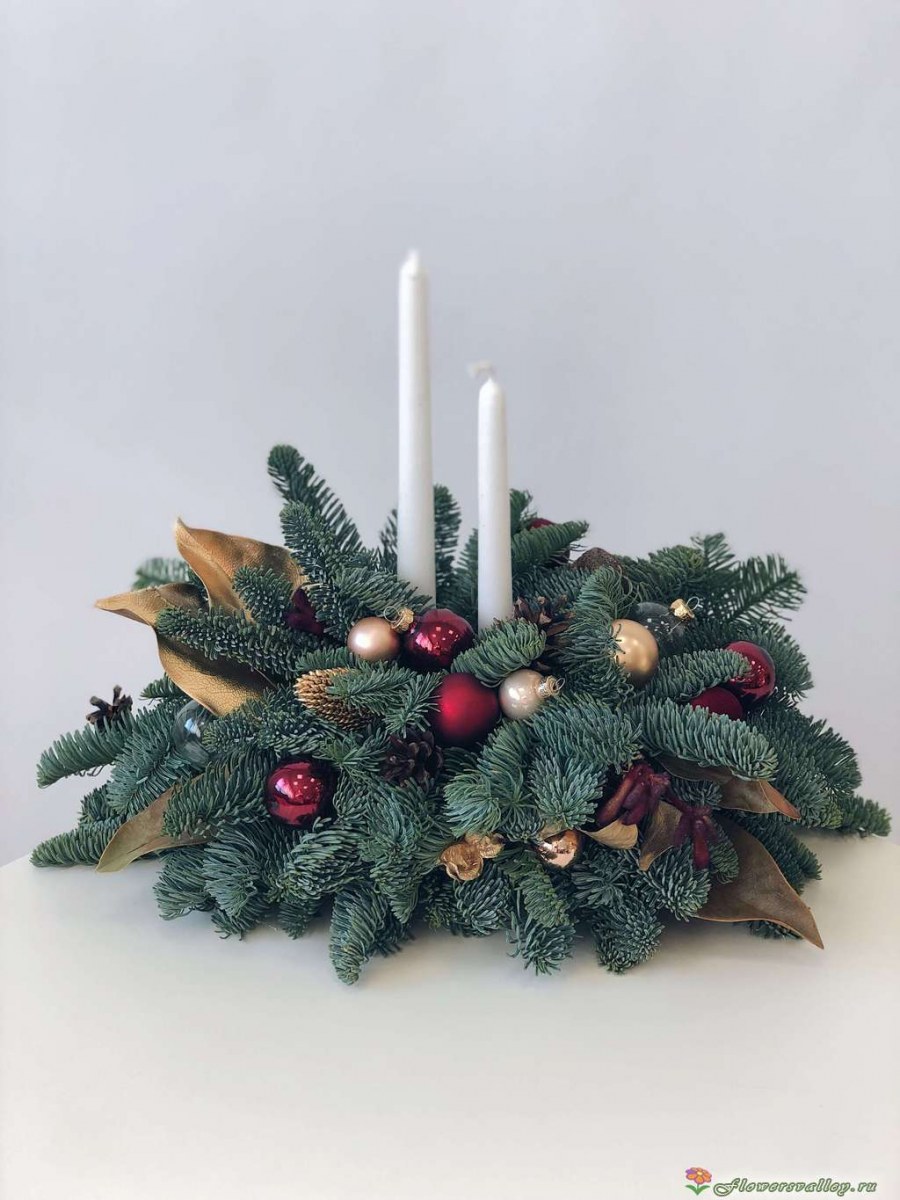 Новогоднее украше стола