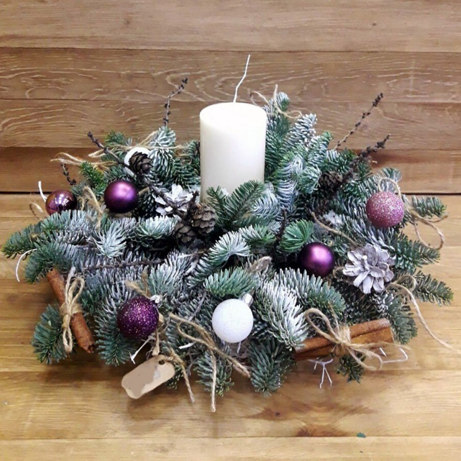 Новогодние композиции на стол