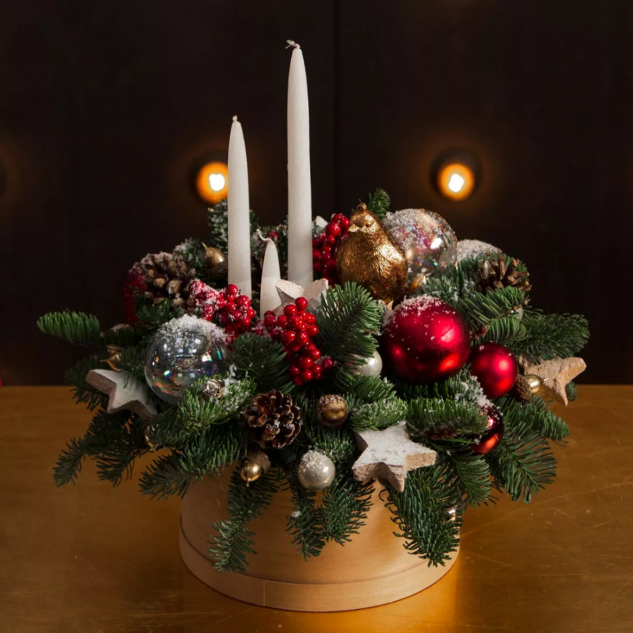 Новогодние композиции на стол