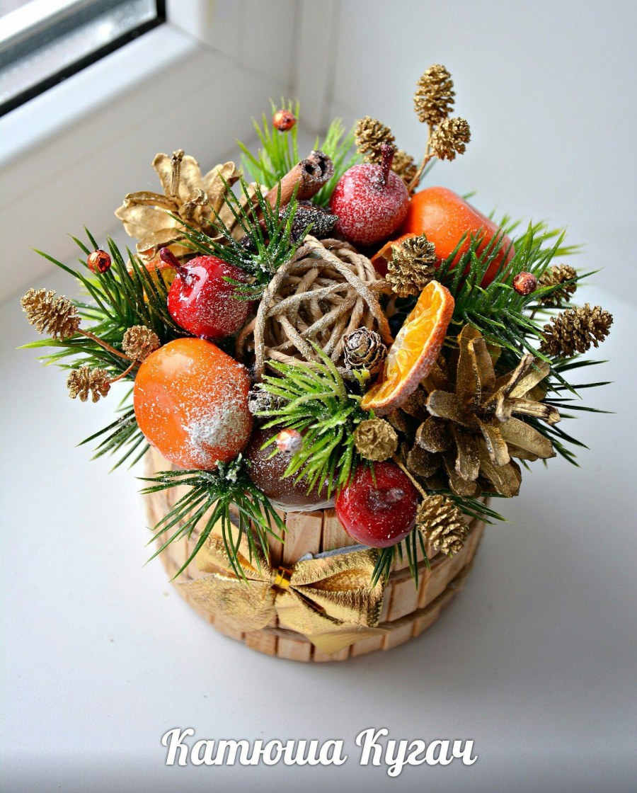 Подсвечник новогодний