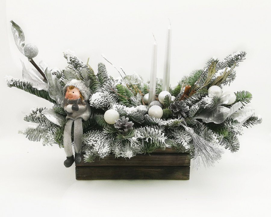 Стильные новогодние композиции