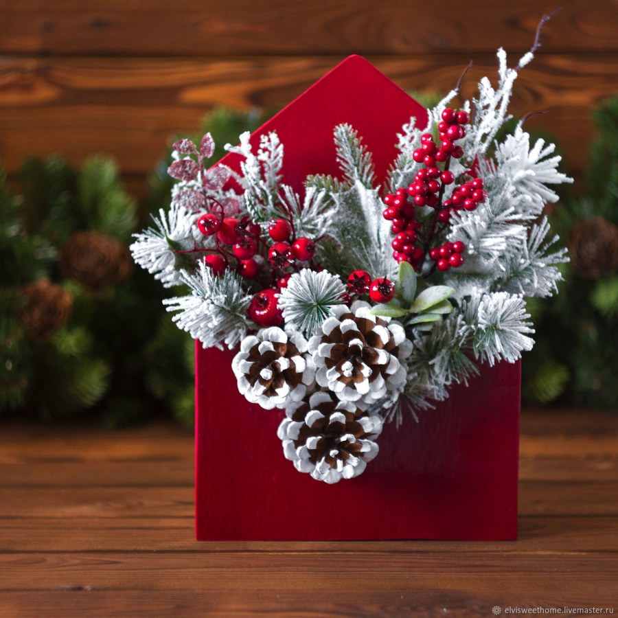 Новогодние композиции своими