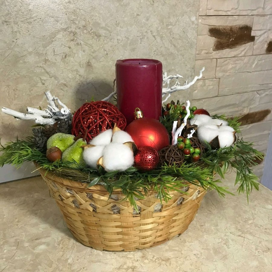 Креативные новогодние композиции